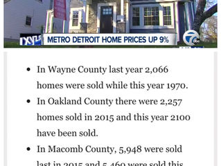 Metro Detroit Home Sales Prices On The Rise