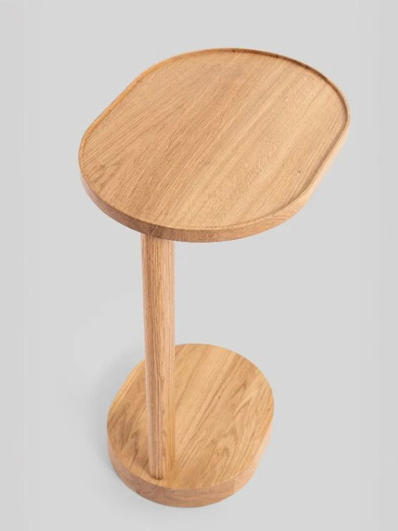 Thumbnail: Designer coffee table made of solid oak Nomi