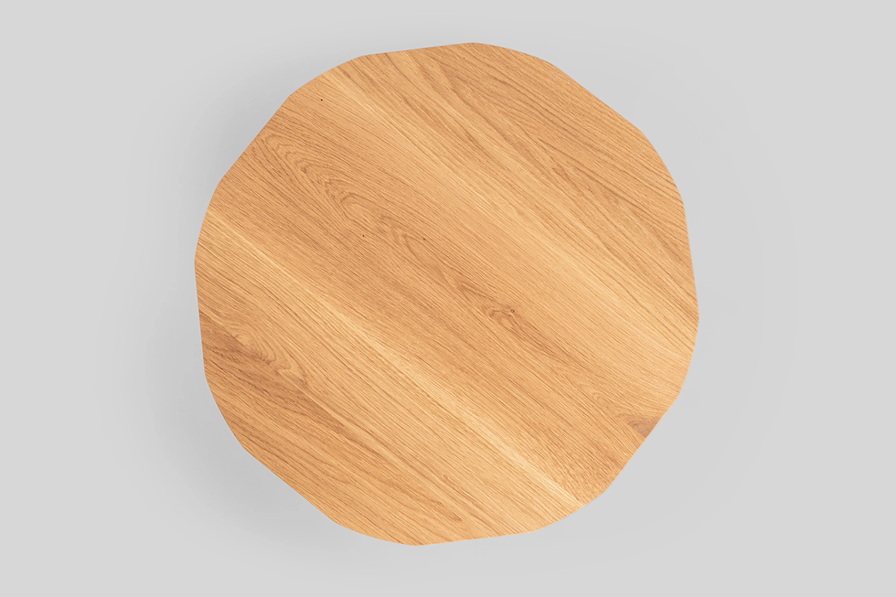 Thumbnail: Designer coffee table made of solid oak ARCO
