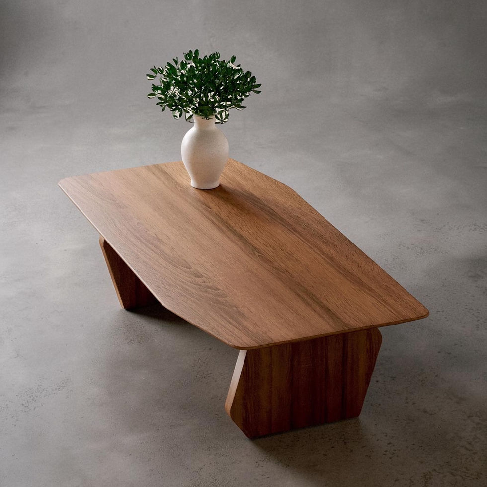 Thumbnail: Designer coffee table made of solid oak Bill