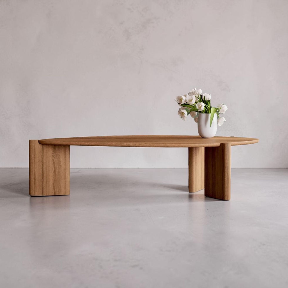 Thumbnail: Designer coffee table made of solid oak Dave