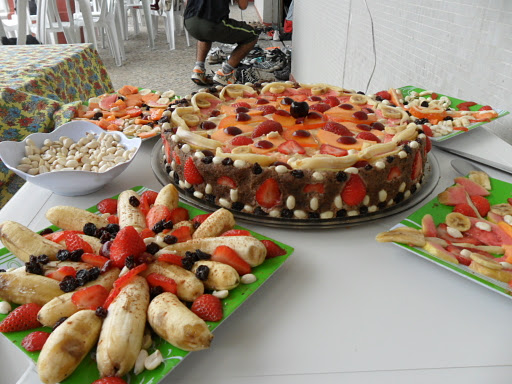 Arranged Food and Objects