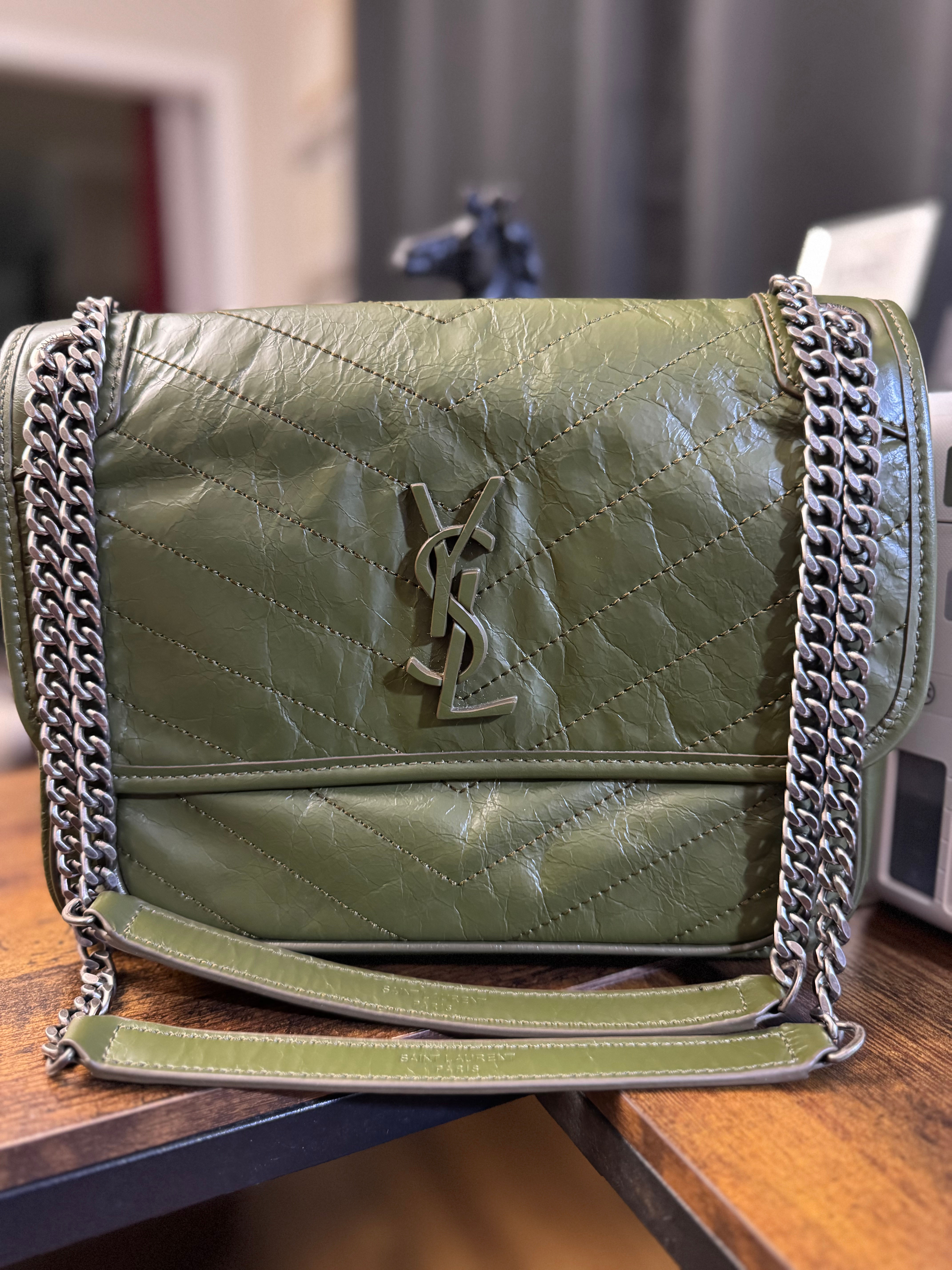 Niki, medium, army green