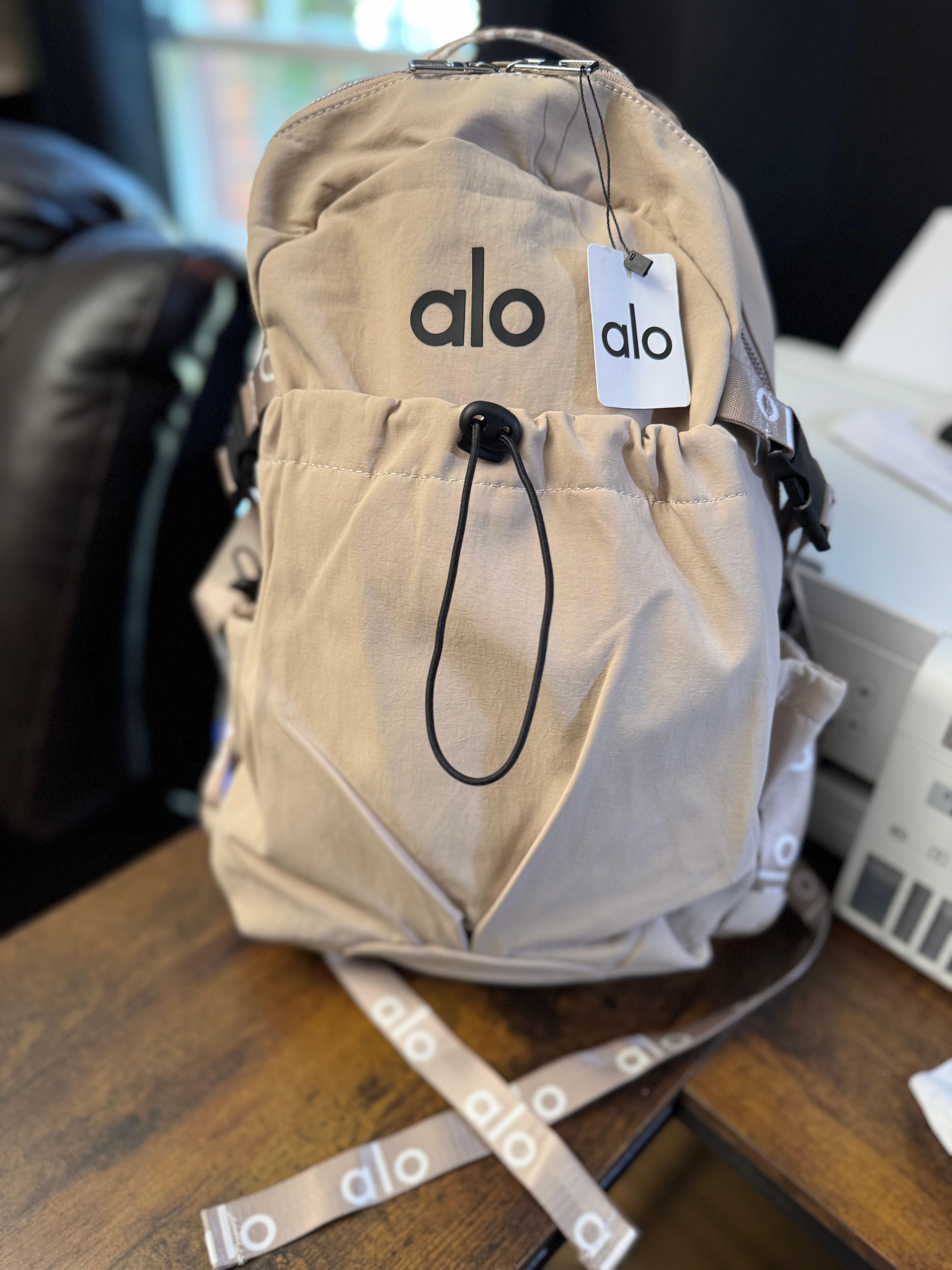 Backpack, medium, apricot