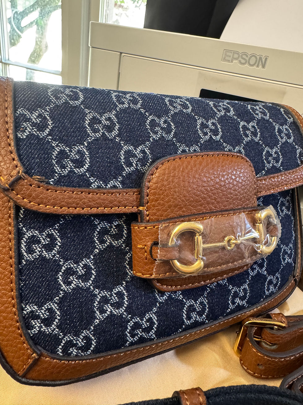 Thumbnail: Horsebit, small, denim blue 