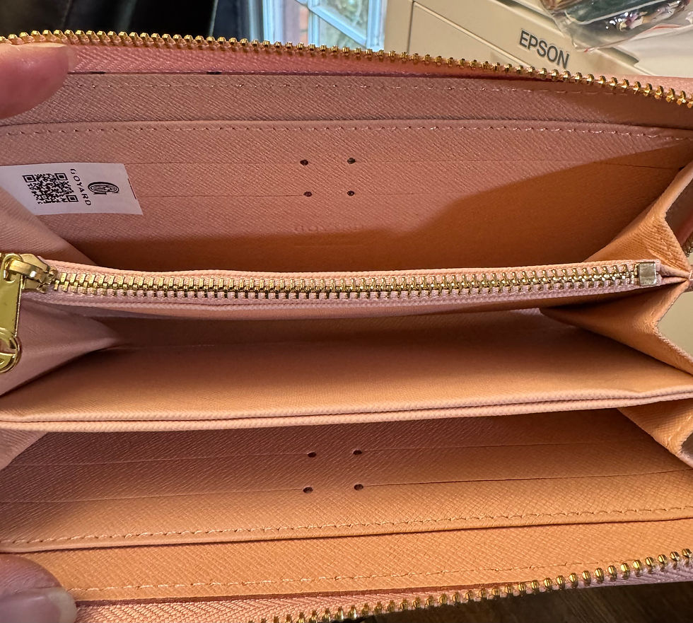 Thumbnail: Long zip wallet, pink