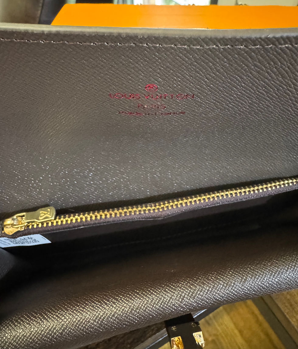 Thumbnail: Long trifold wallet, Damier