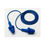 Thumbnail: 340-4017 ULTRA FIT EARPLUG W/BLUE CORD DETECTABLE NRR-21