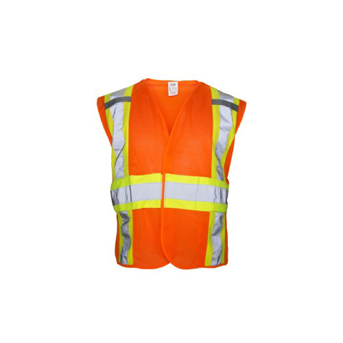 69217 Breakaway Flame Retardant Vest, Class 2 Orange with 2″ Reflective Contras ADA site