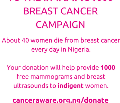 #Mammo1000 Breast Cancer Campaign