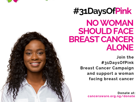 #31DaysOfPINK Breast Cancer Campaign 2021