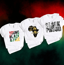 White Juneteenth Custom Shirts