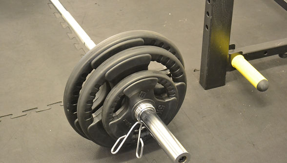 weights and barbell