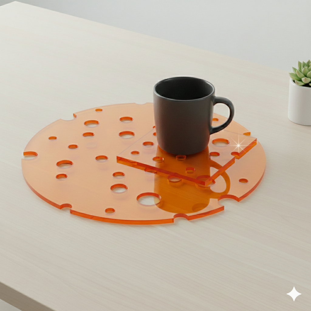 Set x1 individual + portavaso Queso Suizo