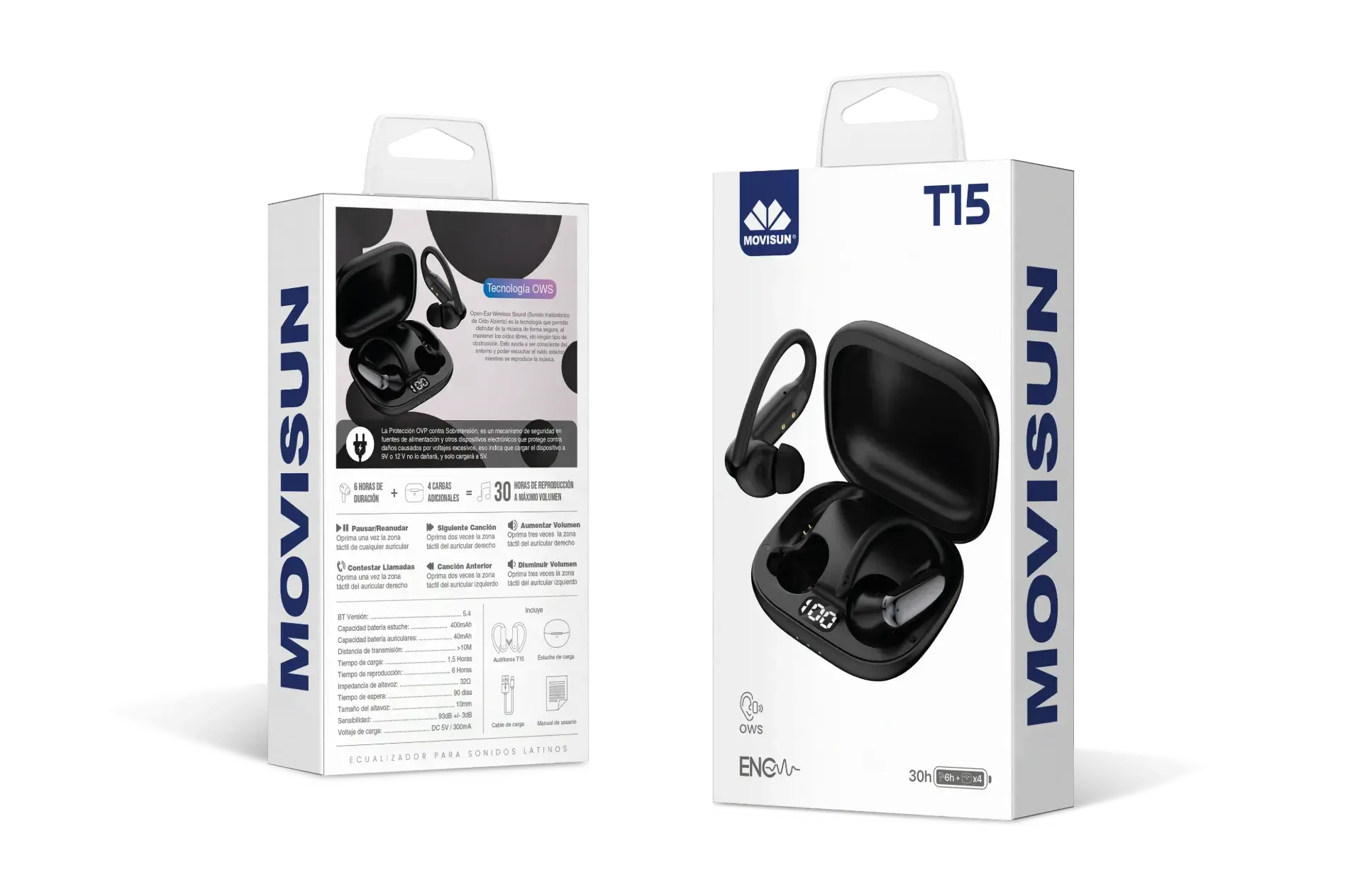 Audífonos inalámbricos T15