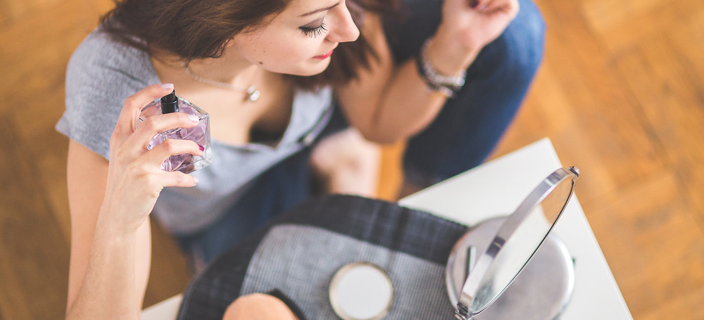 Woman Getting Ready