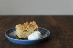 いちじくのクランブルケーキ