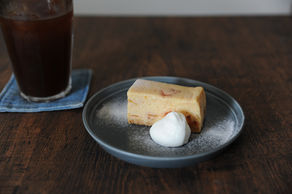 すもものチーズケーキ