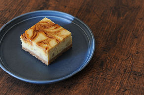 バナナキャラメルチーズケーキ