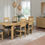 Thumbnail: Bellamy Oak Extending Dining Table