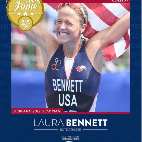 Laura Bennett - Triathlon Hall of Fame inductee