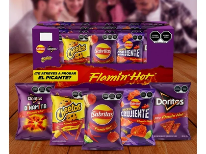 Para los amantes del picante y los snacks intensos ...