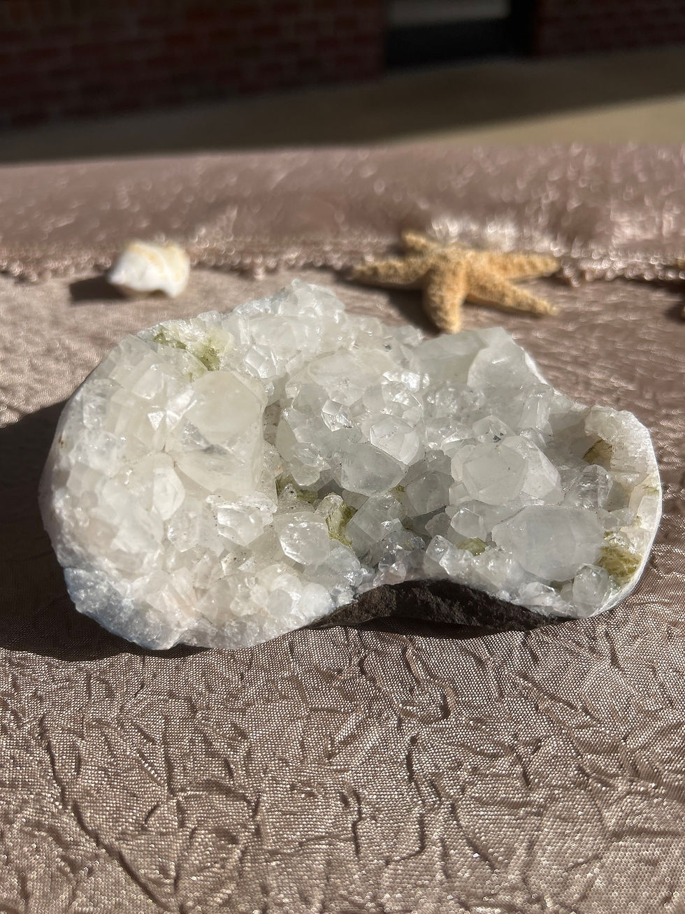 Thumbnail: Apophyllite  on Matrix Specimen