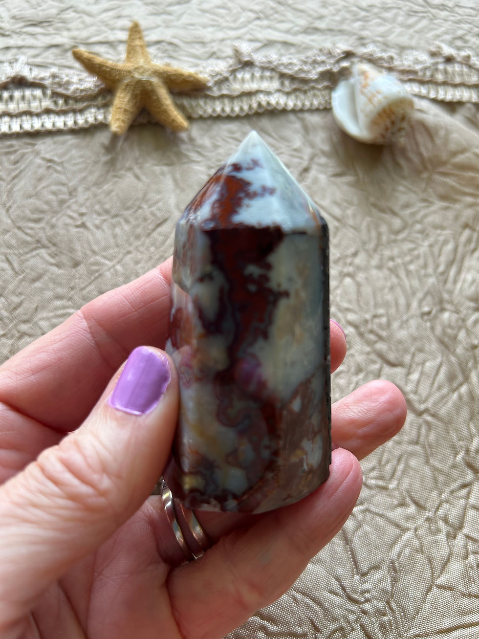 Thumbnail: Crazy Lace Agate Tower