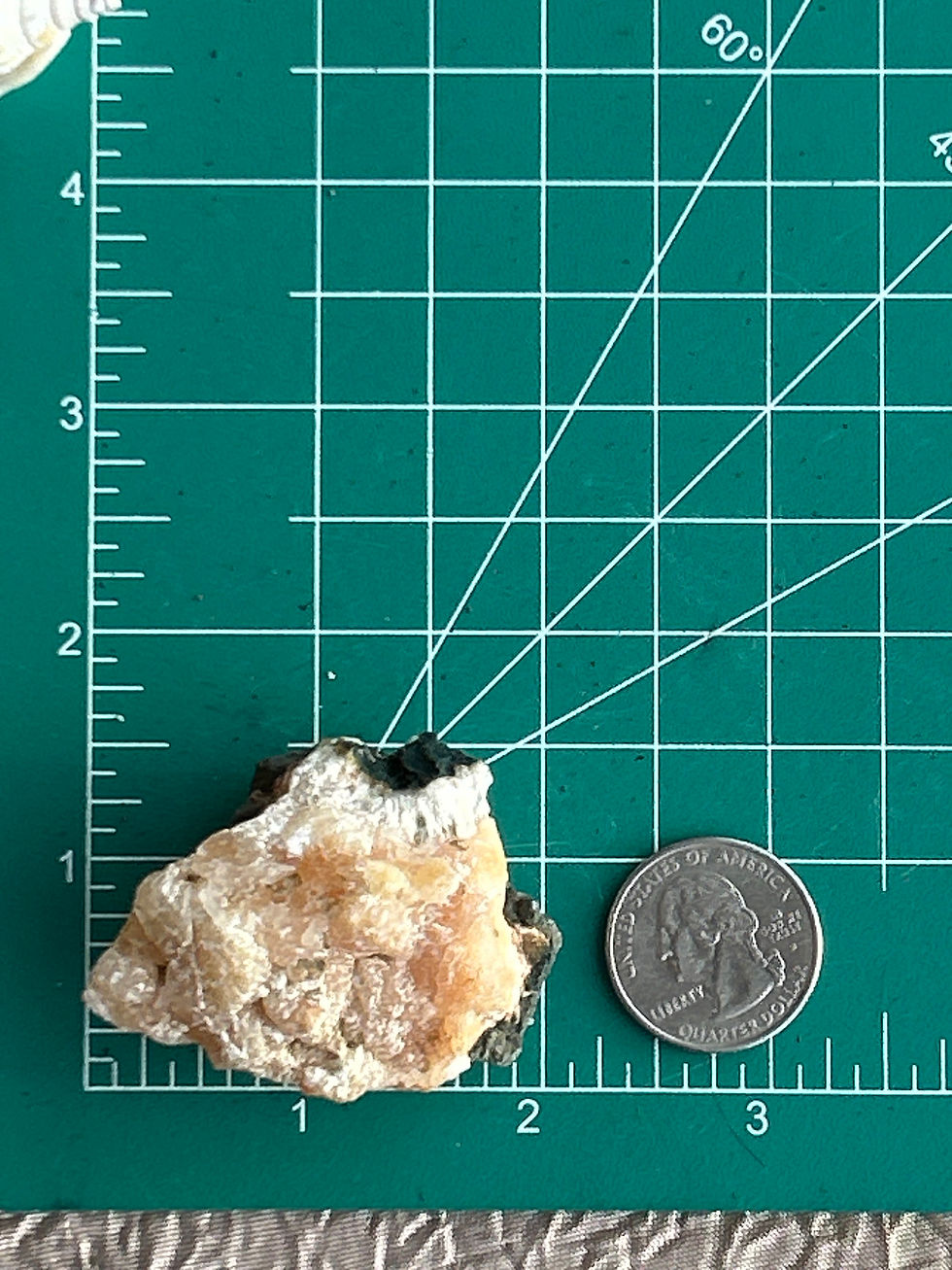 Thumbnail: Peach Stilbite on Matrix Specimen