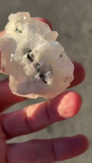 Thumbnail: Apophyllite on Matrix Specimen
