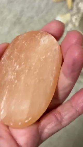 Thumbnail: Peach Satin Spar Palmstone