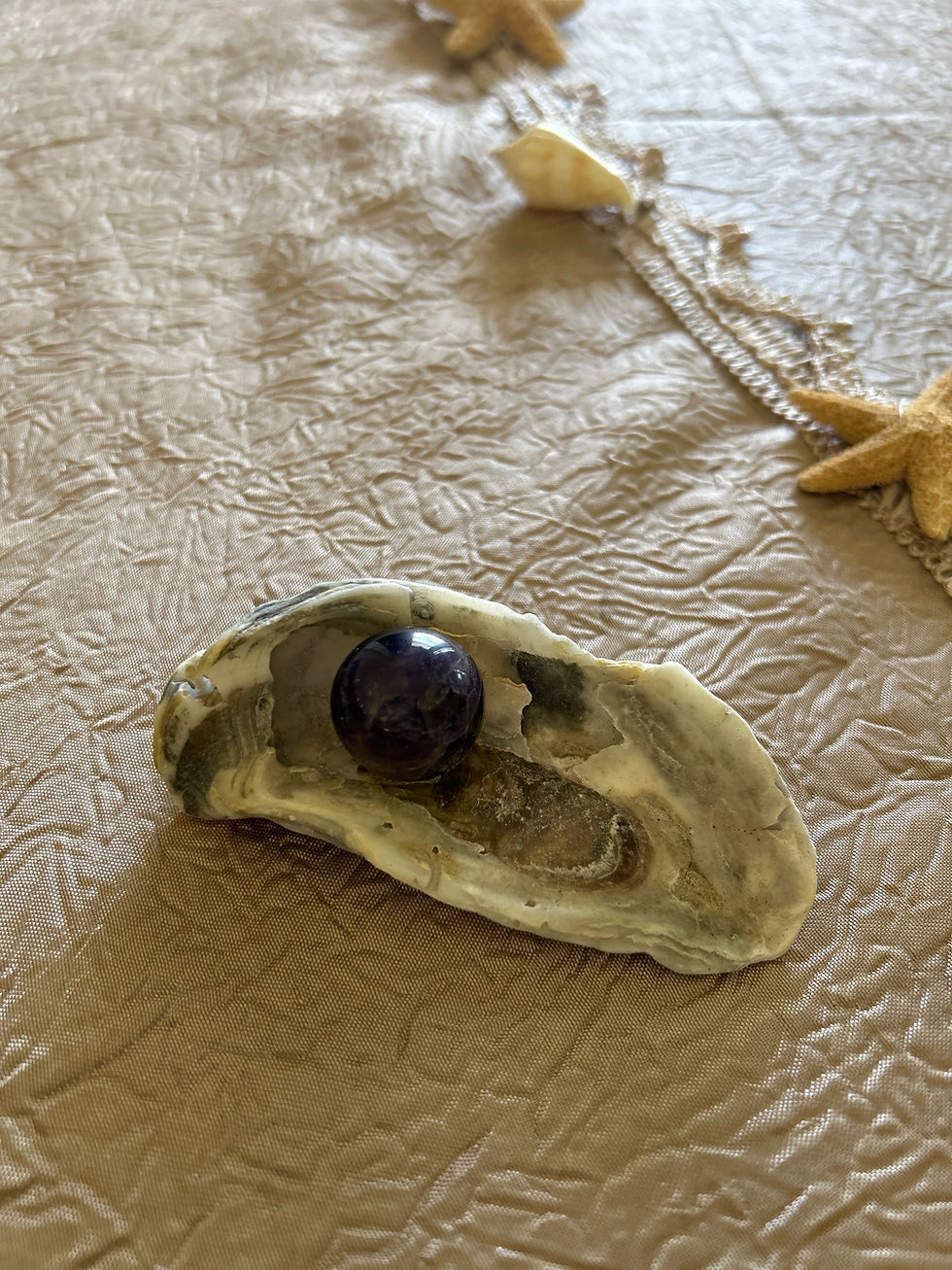 Mini Amethyst Crystal Sphere