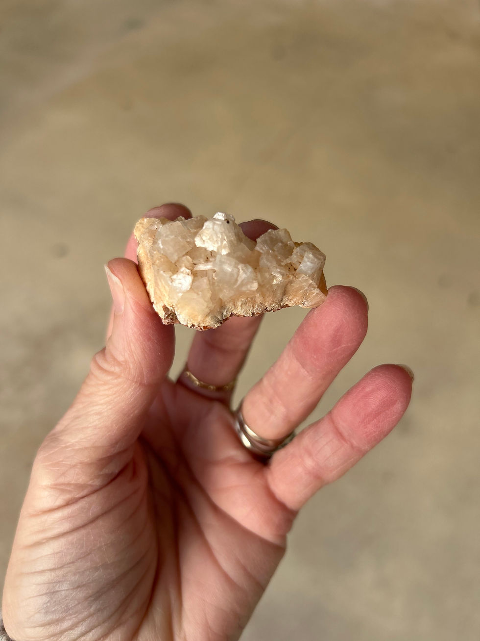Thumbnail: Peach Stilbite on Matrix Specimen