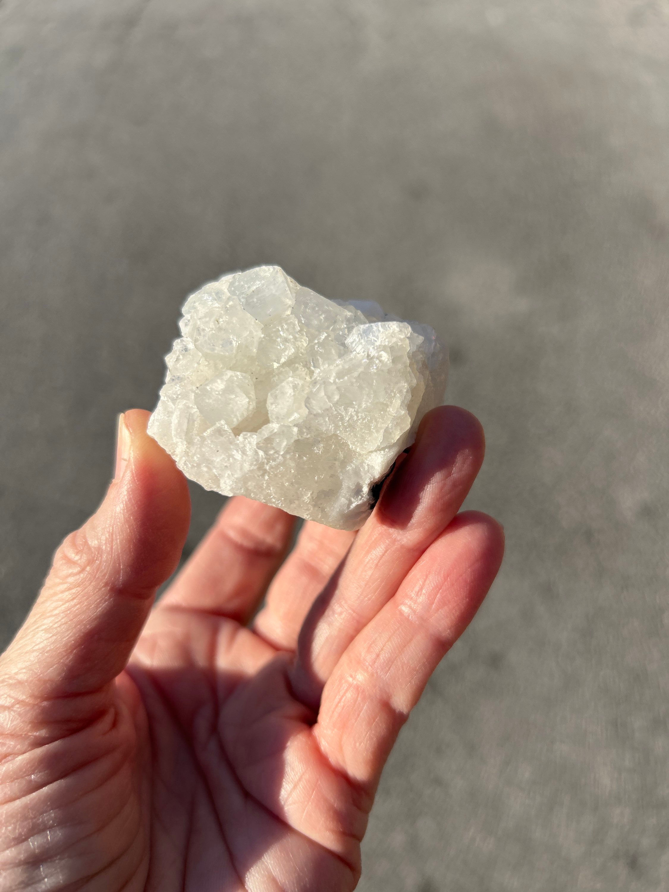 Apophyllite on Matrix Specimen