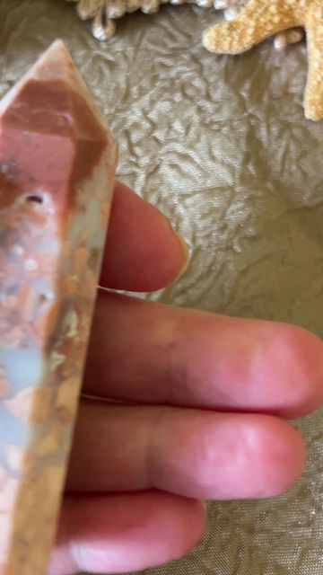 Thumbnail: Pink Sakura Agate Tower