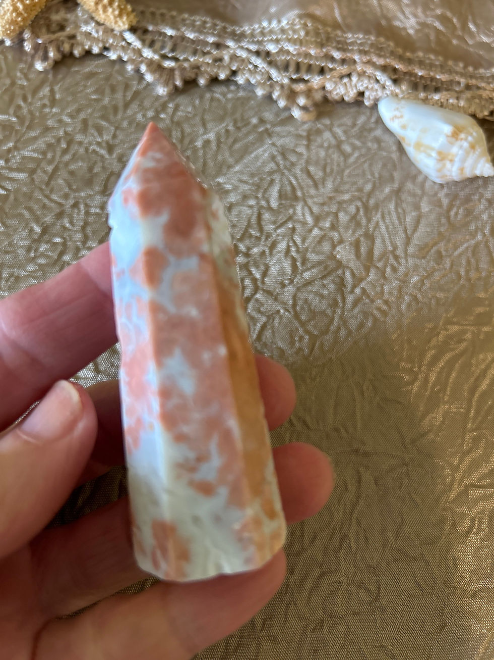 Thumbnail: Pink Sakura Agate Tower