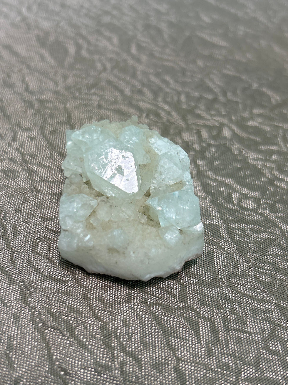 Thumbnail: Apophyllite on Matrix Specimen