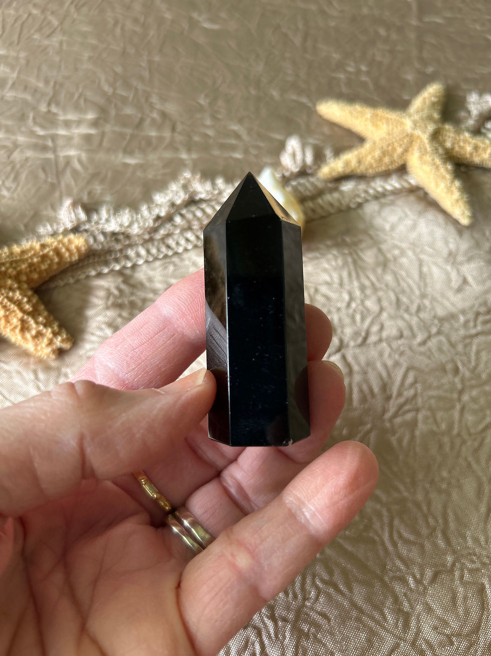 Thumbnail: Black Obsidian Crystal Tower