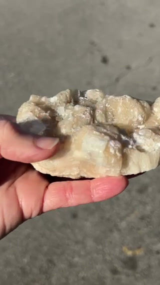 Thumbnail: Stilbite with Scolecite on Matrix Specimen