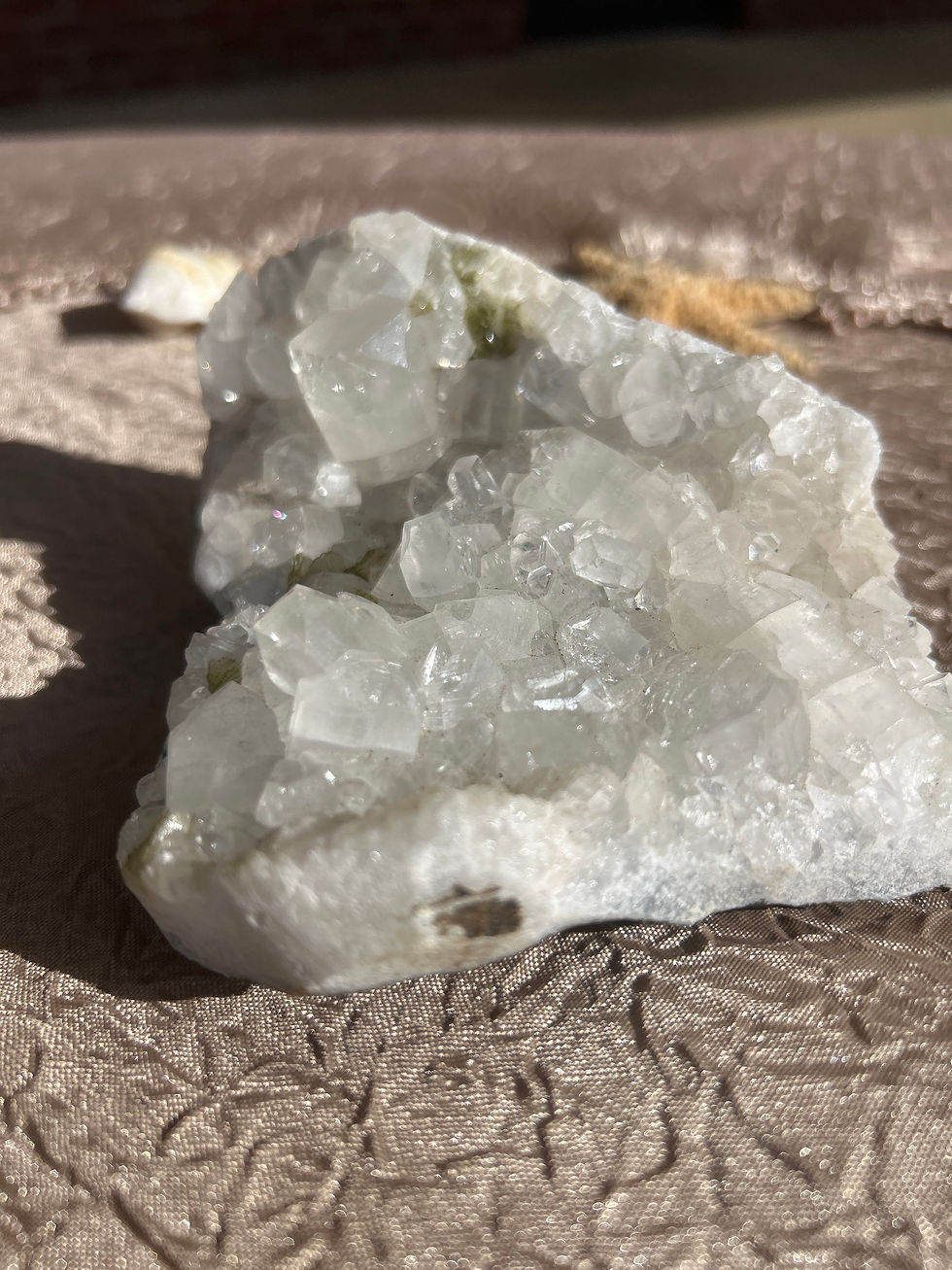Thumbnail: Apophyllite  on Matrix Specimen