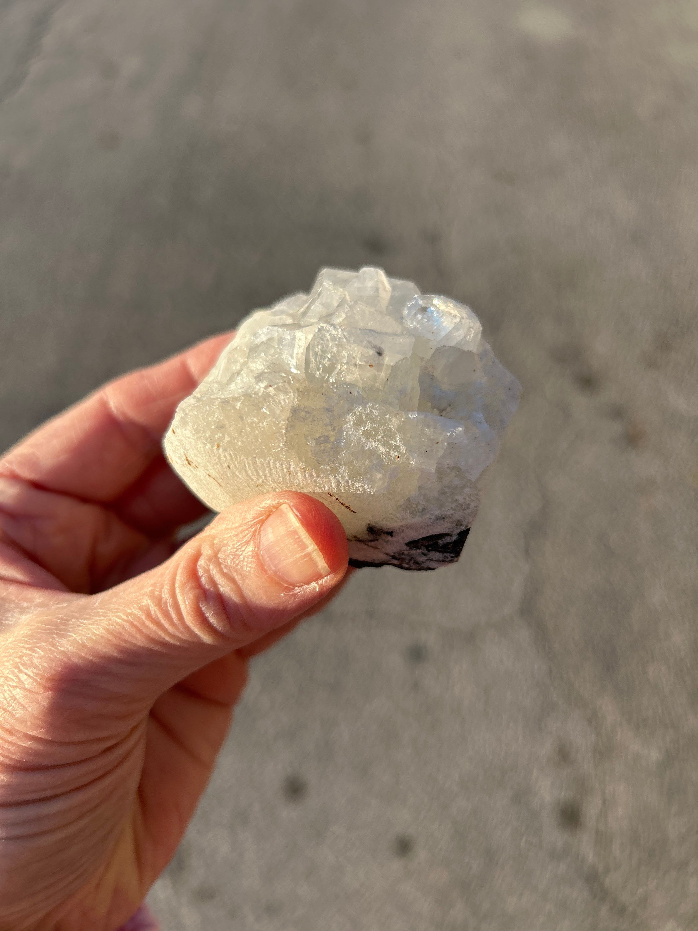 Apophyllite on Matrix Specimen