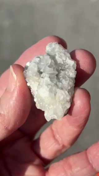 Thumbnail: Apophyllite on Matrix Specimen