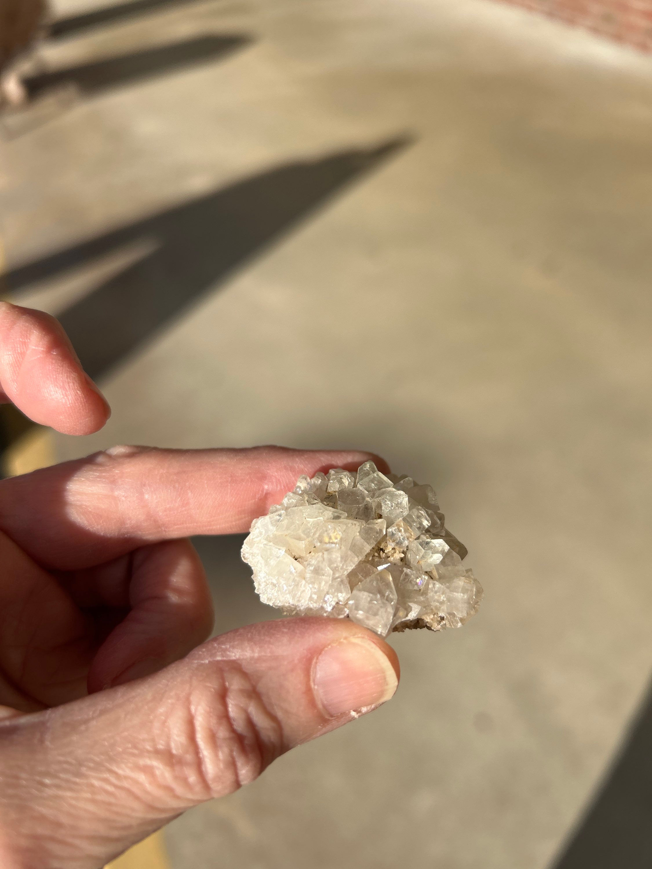 Apophyllite on Matrix Specimen