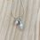 Thumbnail: Double Silver Seashell Necklace