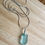 Thumbnail: Cornish Sea Glass Necklace in Blue 