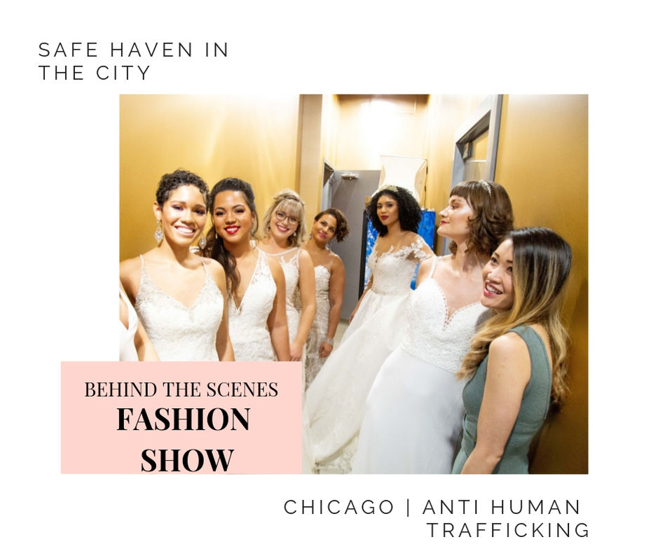 Chicago Fashion Show - behind the scenes