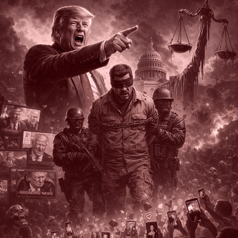 A NEUROSE DA RAZÃO E A NECROSE DA DEMOCRACIA: O ESPETÁCULO DE TRUMP É PURO STORYTELLING?
