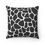 Miniatură: Black-White Giraffe Square Pillow-Living Room-Bedroom-Patio Pillow-Animal Print