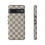 Thumbnail: Cream Checkered Google Pixel 7 Phone Case-Tough Phone Case-Google Pixel 5,6 