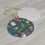 Thumbnail: Santa Helper One Sided Print Ceramic Ornament-Christmas Light-Christmas Tree